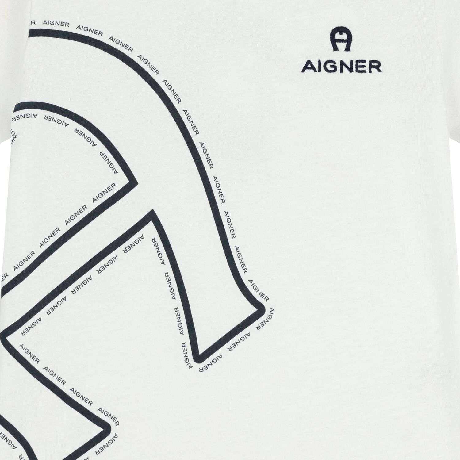 Youngers Boys White & Navy Blue Logo Shorts Set, 1, hi-res