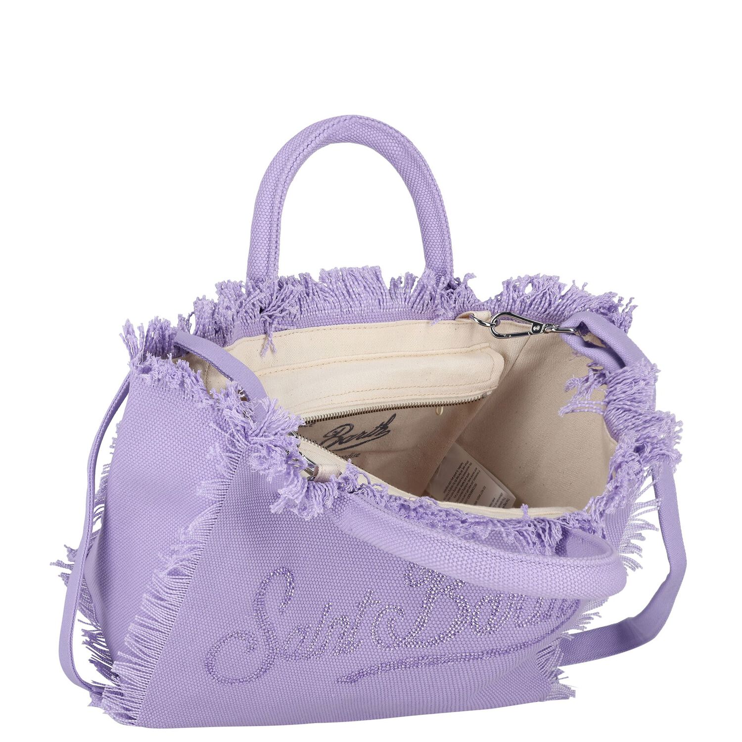 Girls Purple Logo Tote Bag, 1, hi-res
