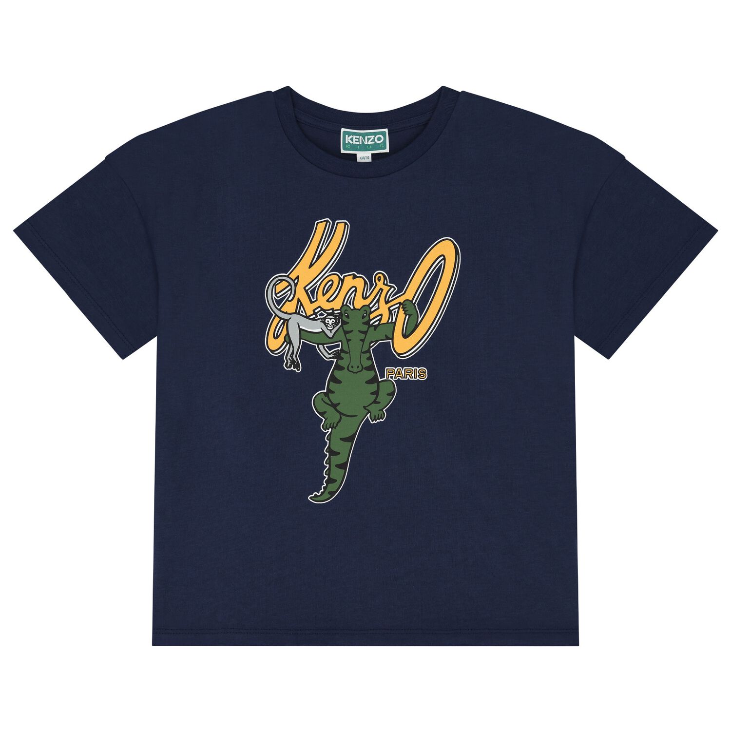 Boys Navy Blue Logo T-Shirt, 2, hi-res image number null