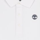 Boys White Logo Polo Shirt, 1, hi-res