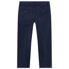 Boys Navy Blue Trousers, 2, hi-res
