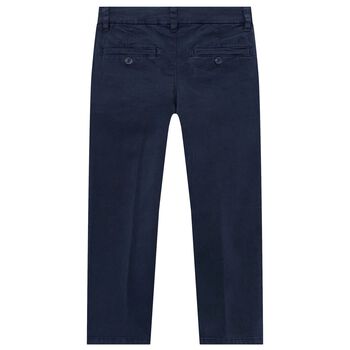 Boys Navy Blue Trousers