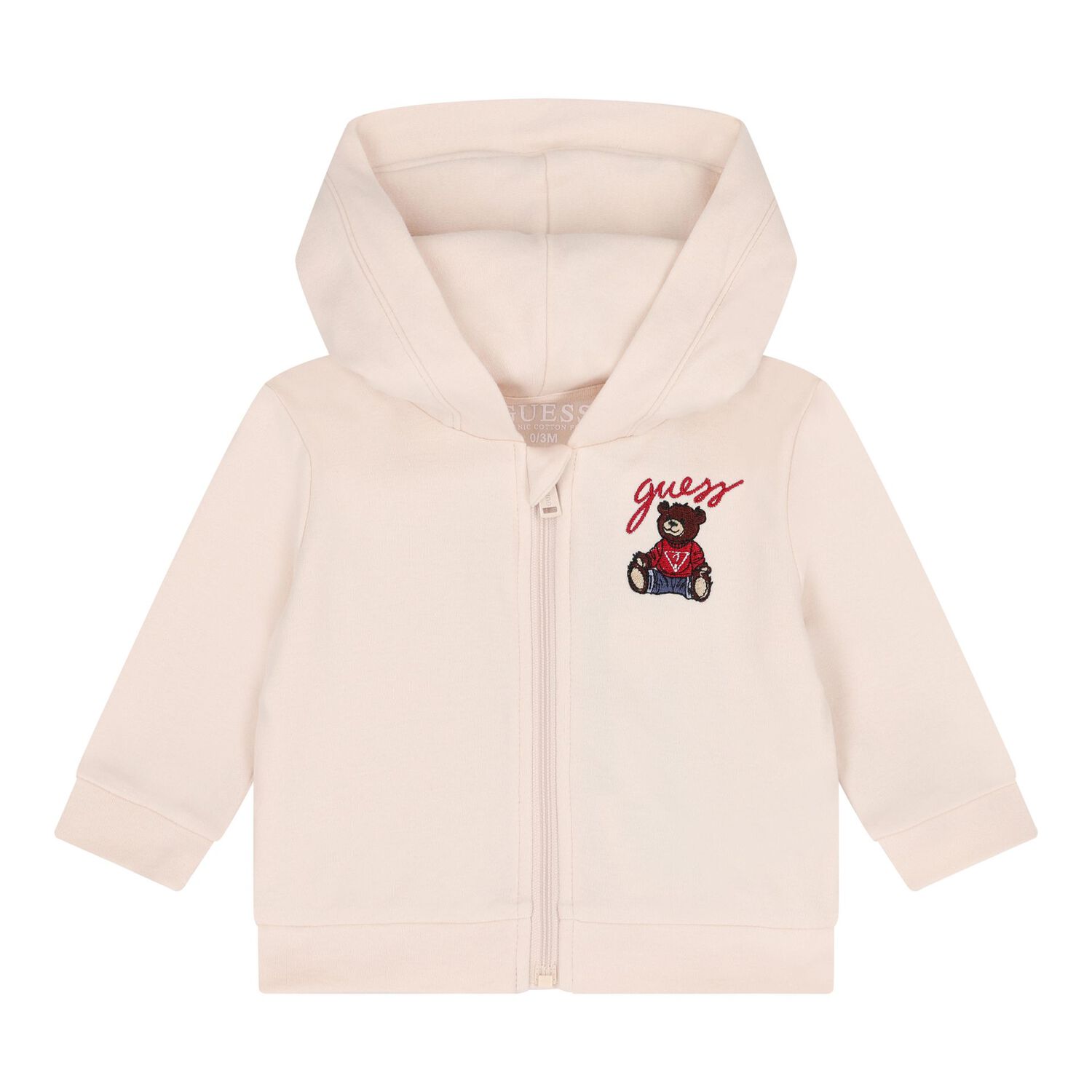 Baby Boys Beige Teddy Bear Tracksuit (3 Piece), 1, hi-res image number null