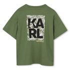 Boys Green Logo T-Shirt, 2, hi-res