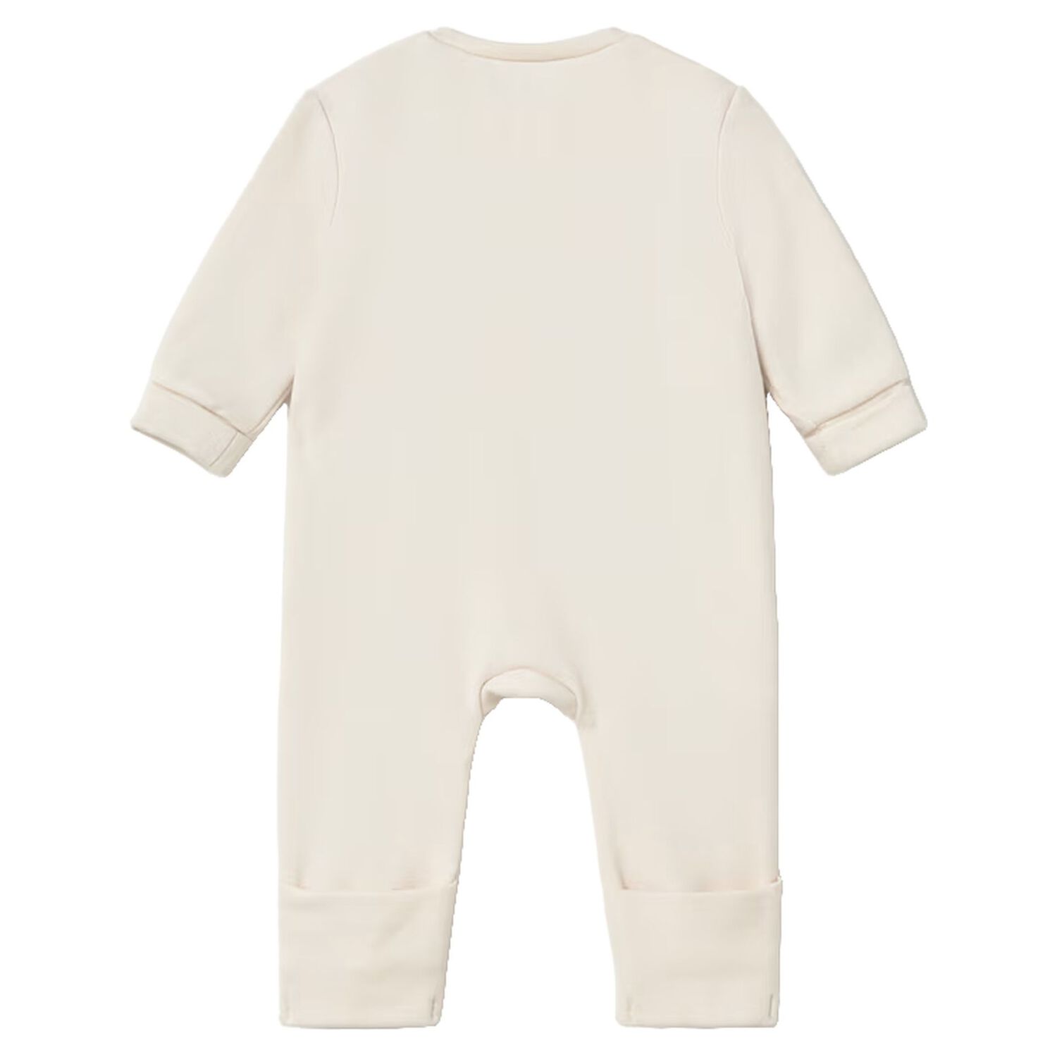 Baby Boys Ivory Teddy Bear Romper, 1, hi-res