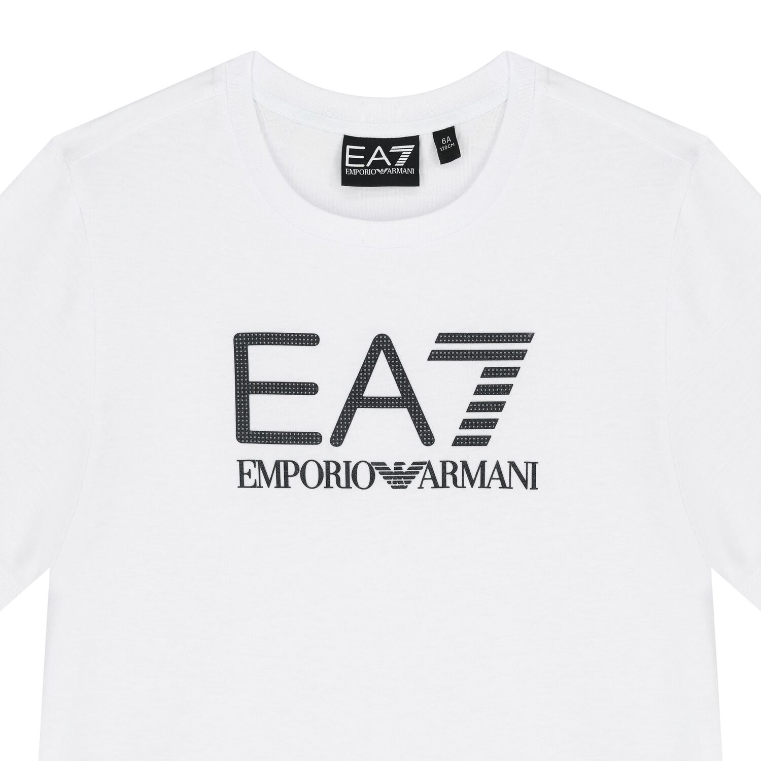 Boys White Logo T-Shirt, 1, hi-res