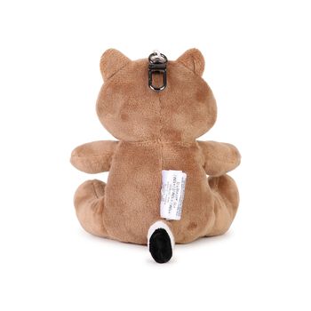 Brown Logo Red Panda Keyring