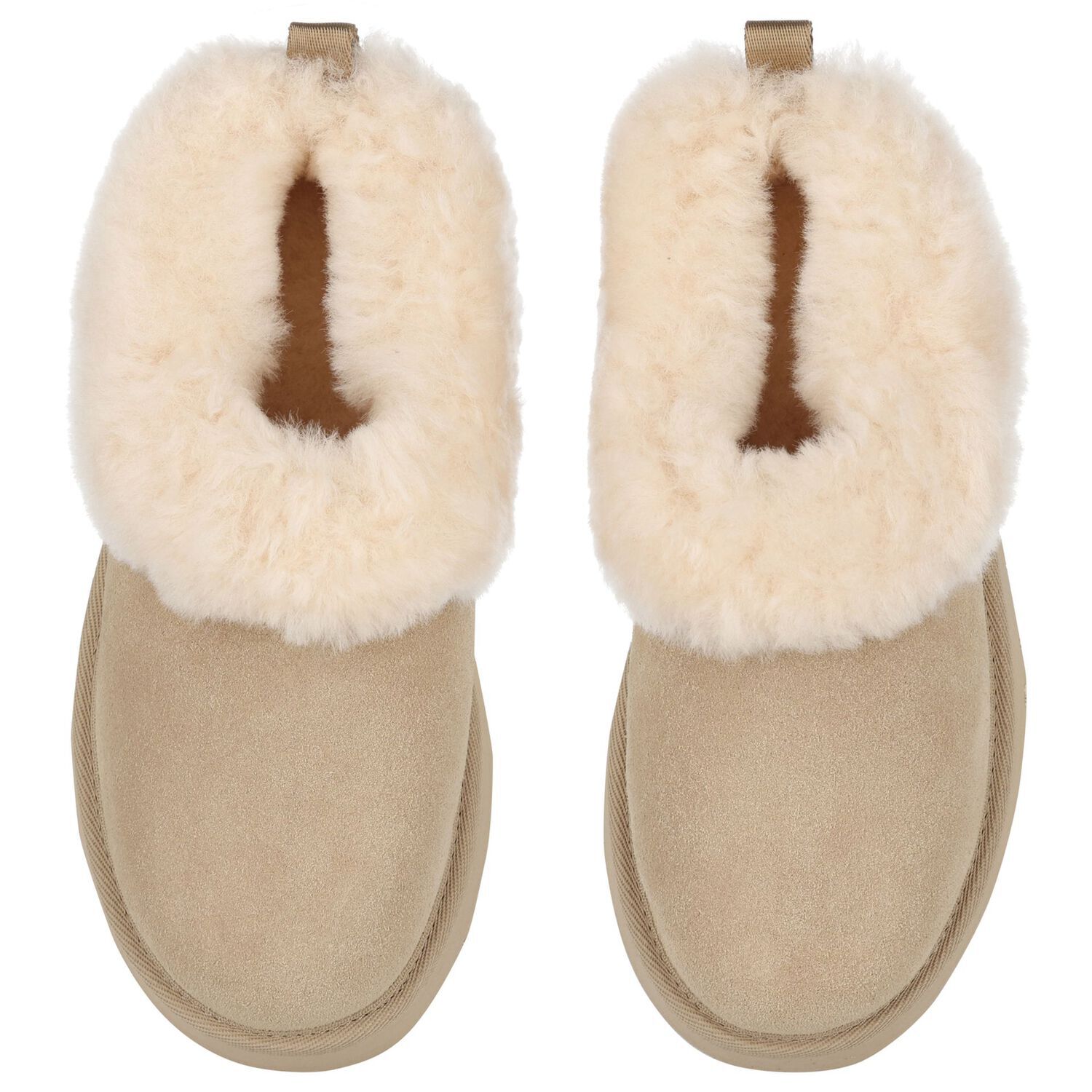 Girls Sand Tazzelle Suede Mules, 2, hi-res