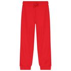 Boys White & Red Logo Tracksuit, 1, hi-res