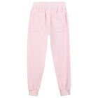 Girls Pink Logo Joggers, 1, hi-res