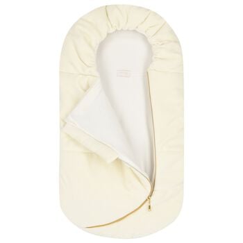 Baby Girls Ivory Logo Nest
