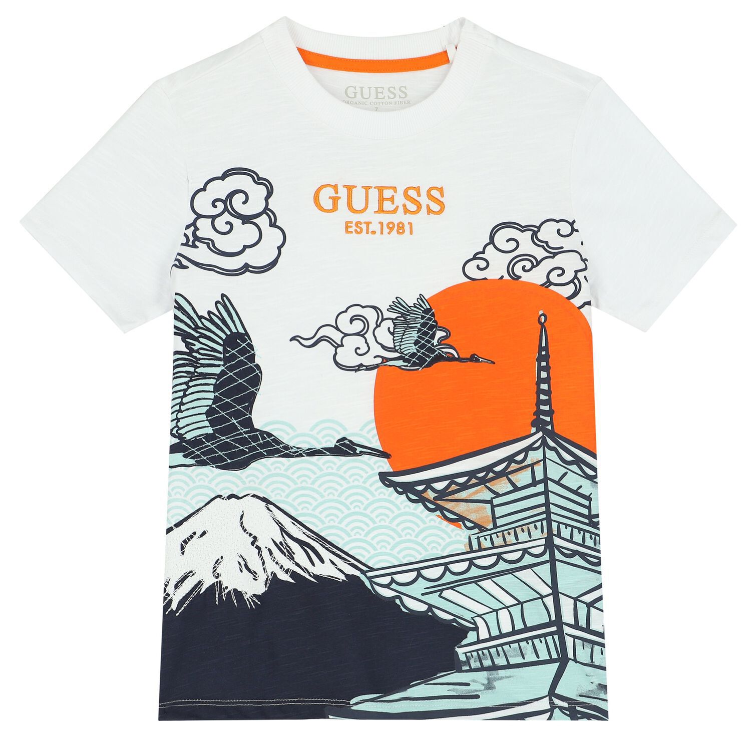 Boys White Logo T-Shirt, 1, hi-res image number null