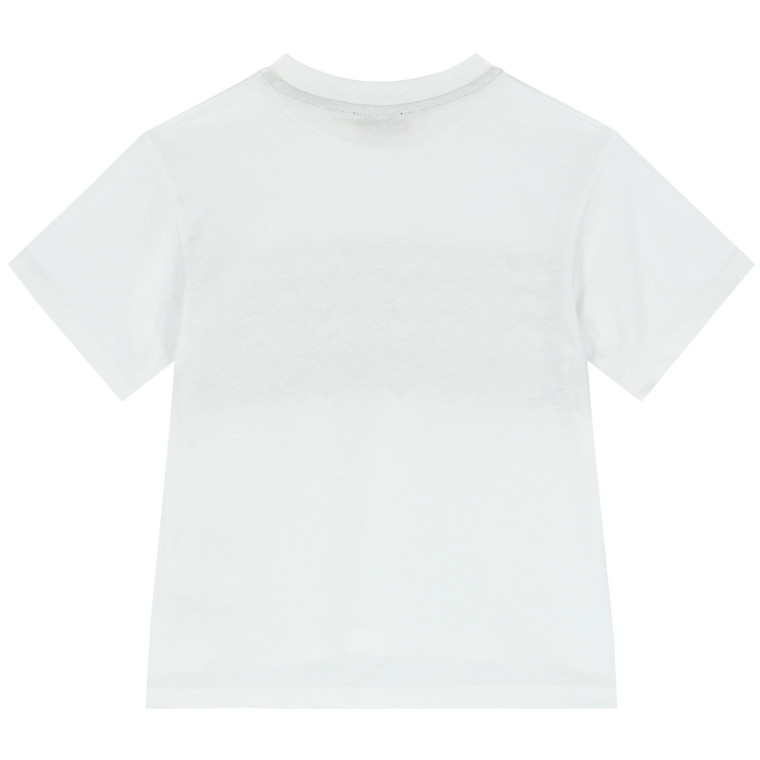 Boys White Logo T-Shirt, 1, hi-res