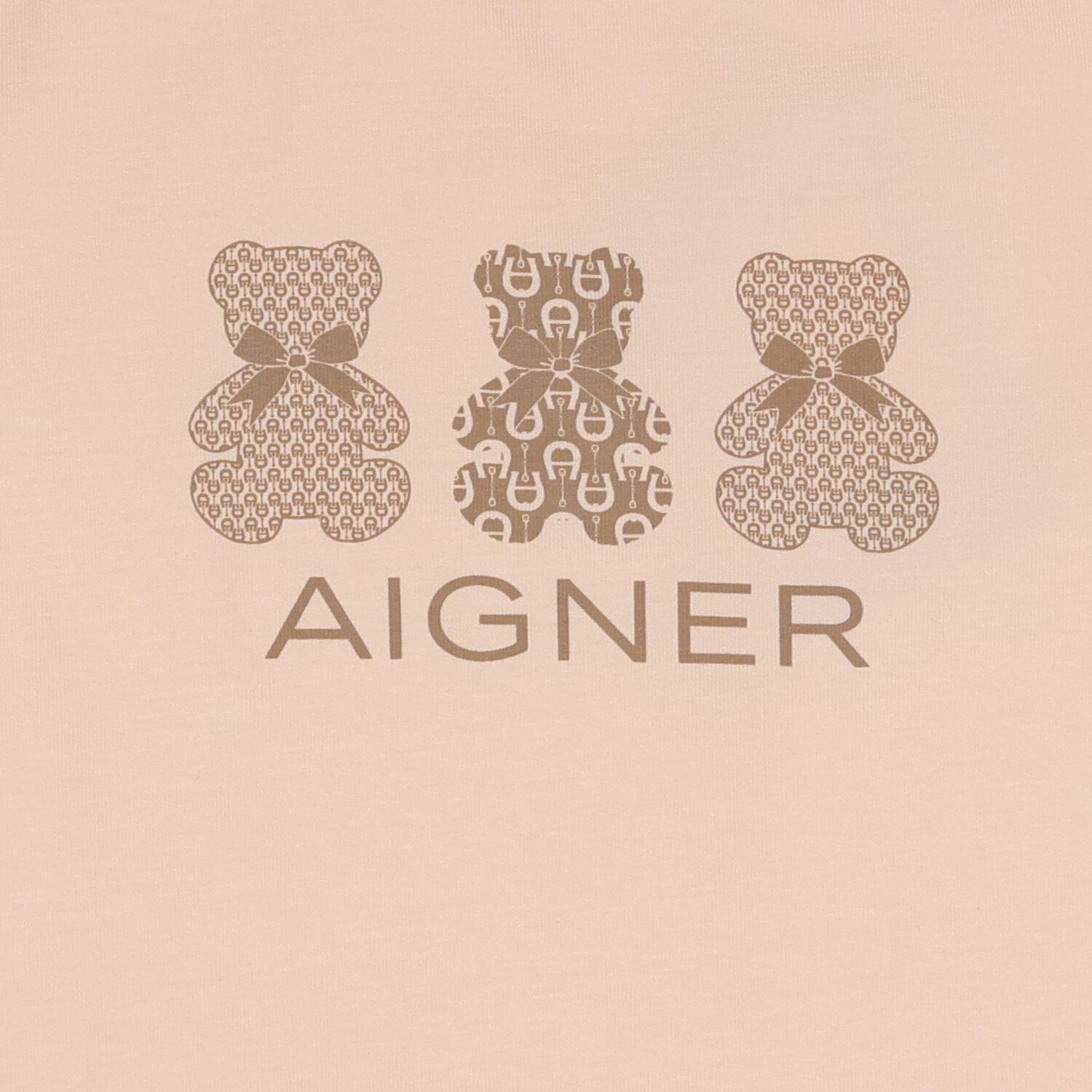 Younger Girls Pink Teddy Bear T-Shirt, 2, hi-res
