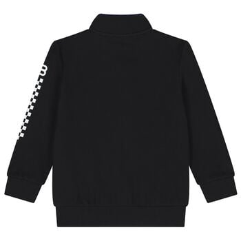 Boys Black Logo Sweatshirt