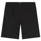 Boys Blue & Black Logo Shorts Set, 10, hi-res