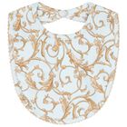 Baby Boys Blue & Gold Babygrow Gift Set (3 Piece), 1, hi-res