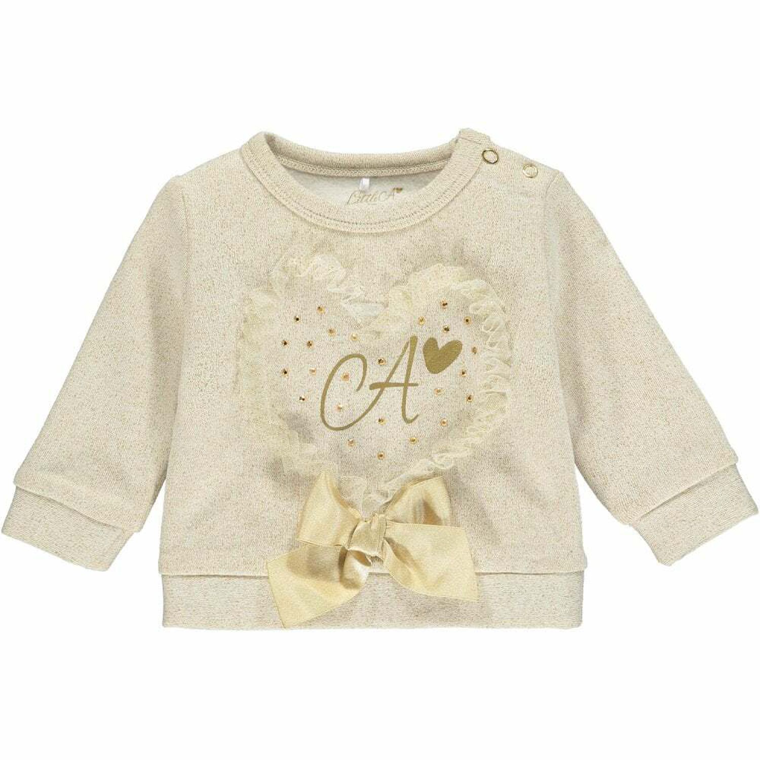 Younger Girls Gold Tracksuit, 1, hi-res image number null