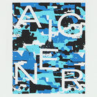 Younger Boys White & Blue Logo Shorts Set, 1, hi-res