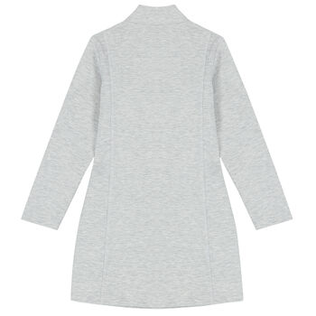 Girls Grey Logo Dress