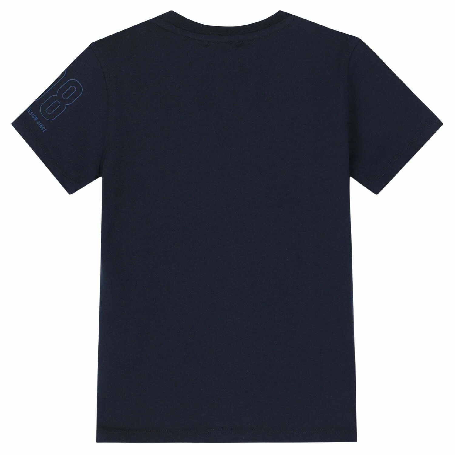 Boys Navy & White Logo T-Shirt, 1, hi-res image number null