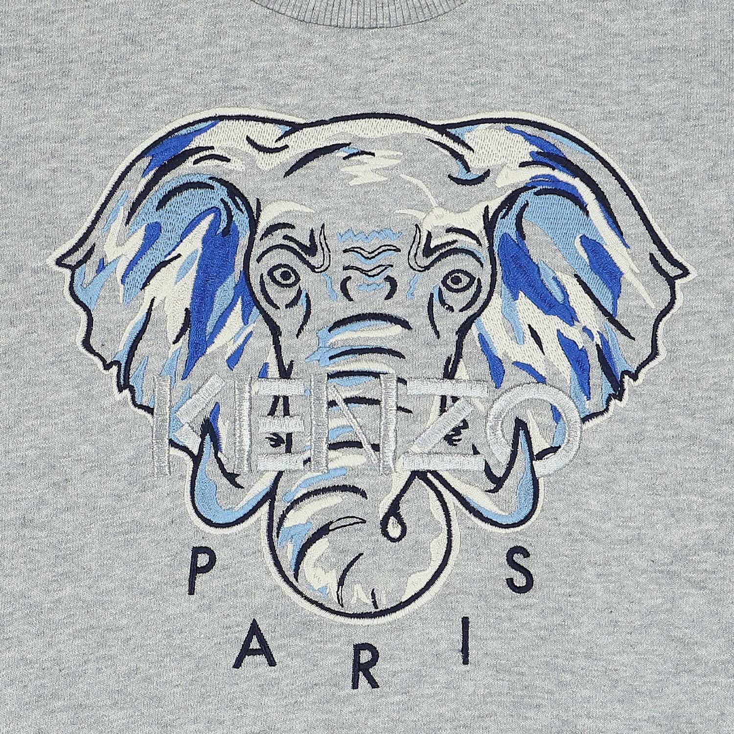 Girls Grey Elephant Logo Sweatshirt, 1, hi-res image number null