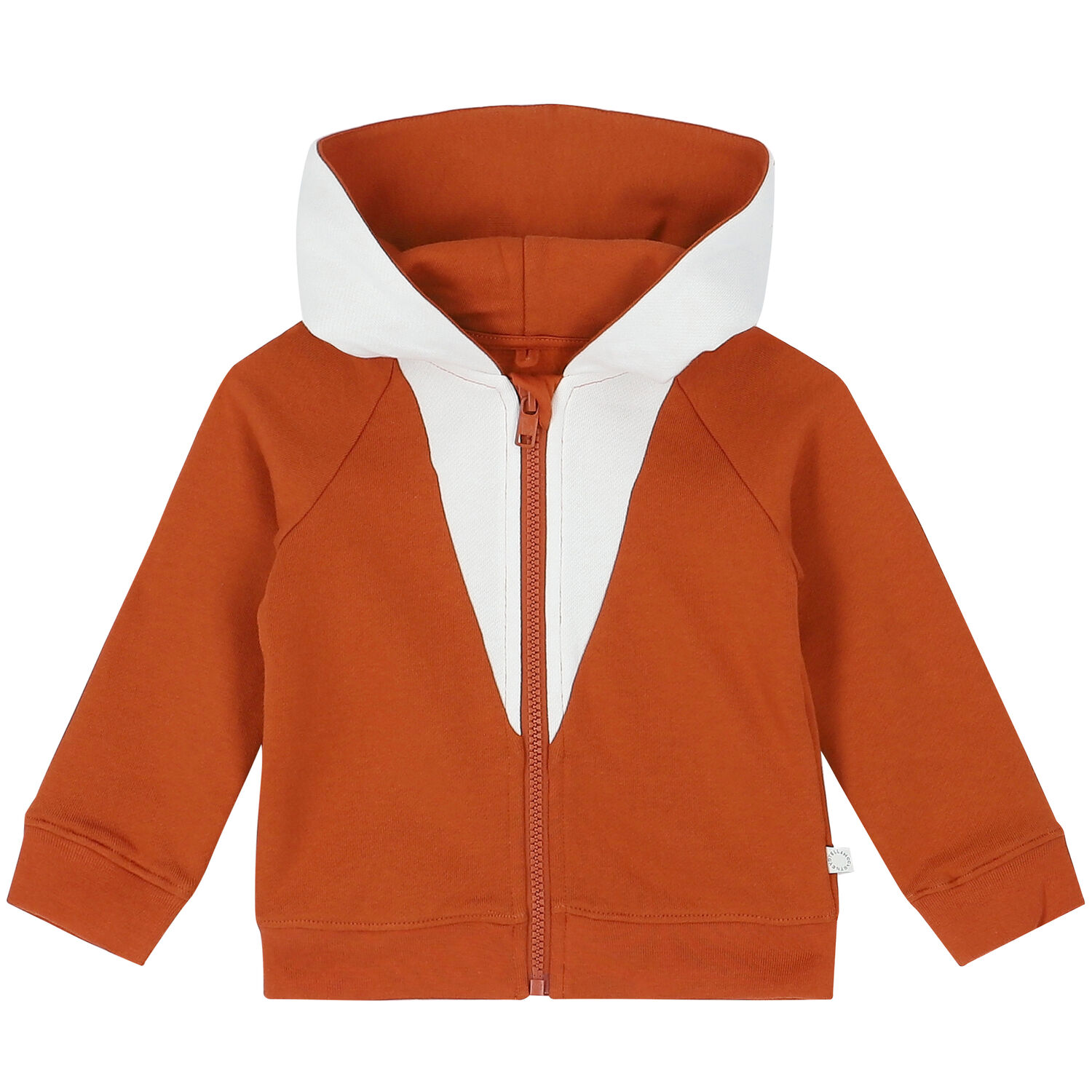 Younger Boys Brown Fox Zip Up Top, 1, hi-res image number null