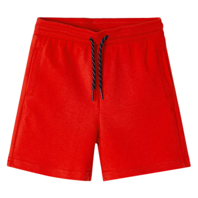 Boys Red Cotton Shorts, 4, hi-res image number null