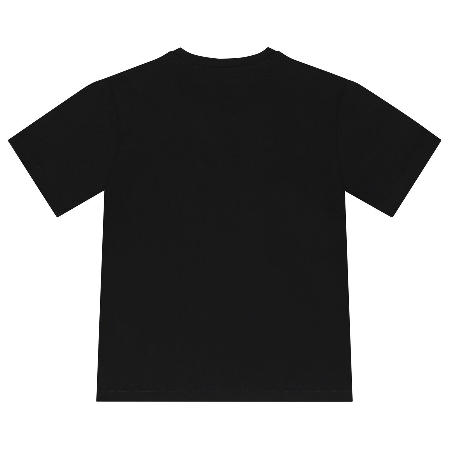 Boys Black Logo T-Shirt, 2, hi-res image number null