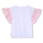 Girls White & Pink T-Shirt, 1, hi-res