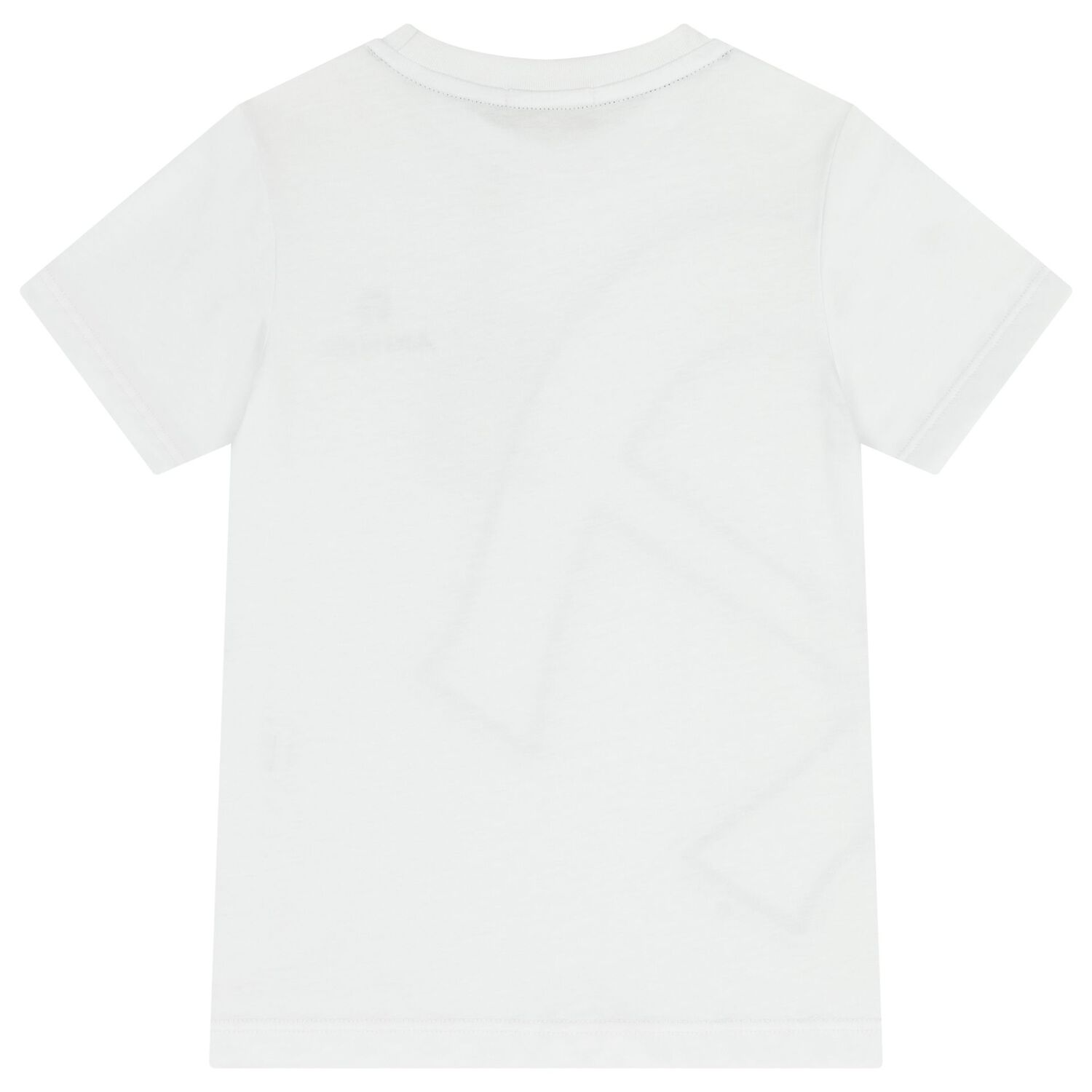 Boys White Logo T-Shirt, 1, hi-res