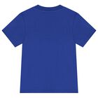 Boys Blue Logo T-Shirt, 1, hi-res