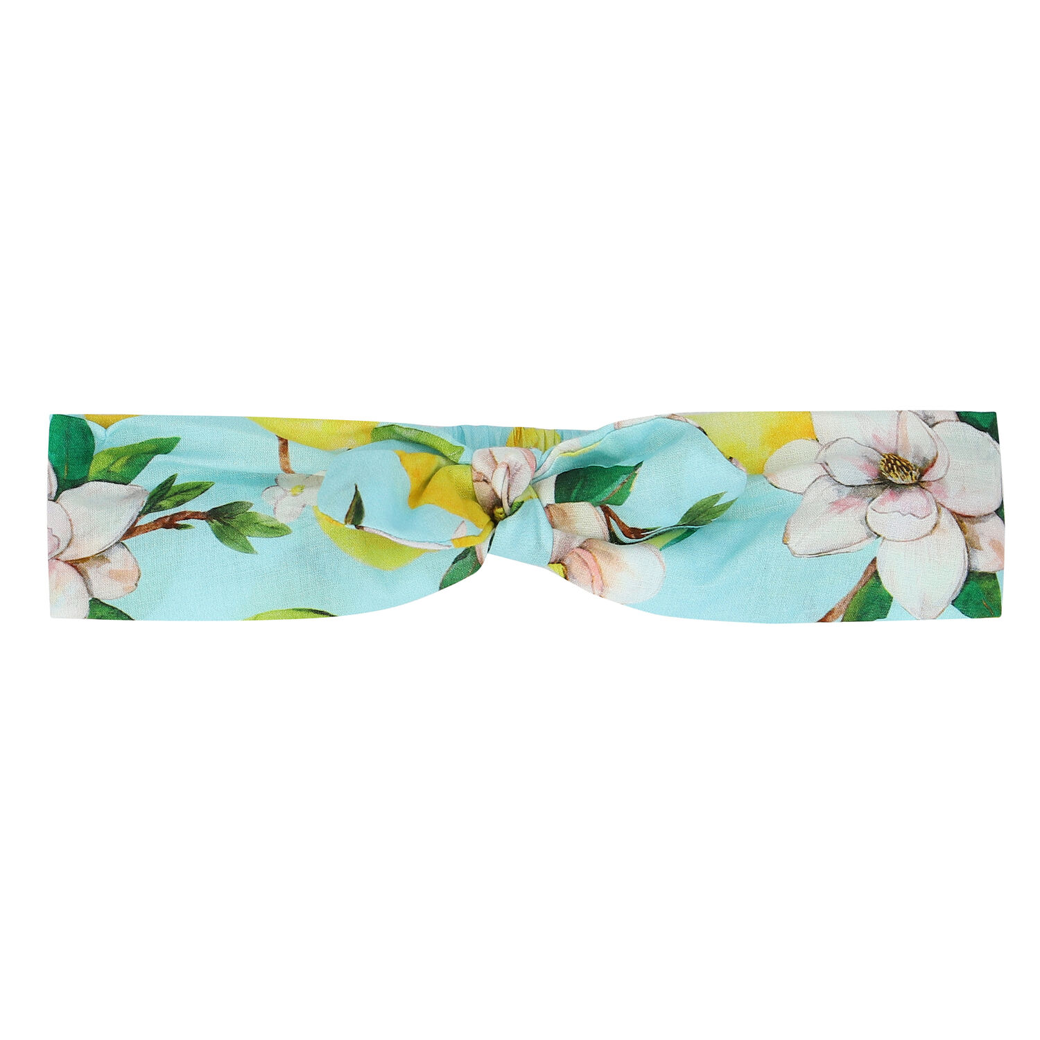 Girls Blue & Yellow Lemon Dress Set, 2, hi-res