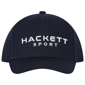 Boys Navy Blue Logo Cap