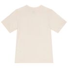 Girls Beige & Pink Trefoil Shorts Set, 1, hi-res