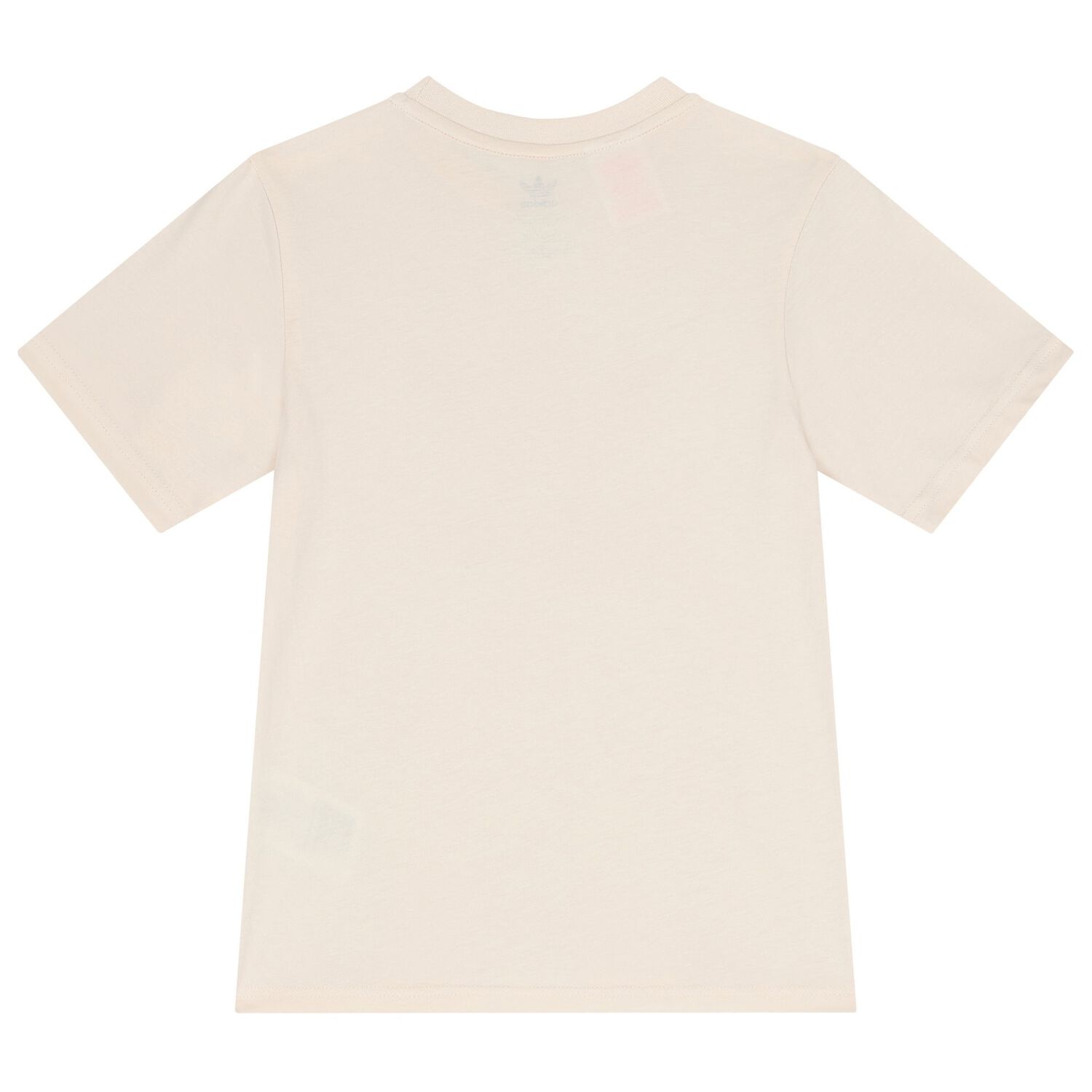 Girls Beige & Pink Trefoil Shorts Set, 1, hi-res image number null