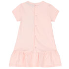 Younger Girls Pink Logo Bag Dress, 3, hi-res
