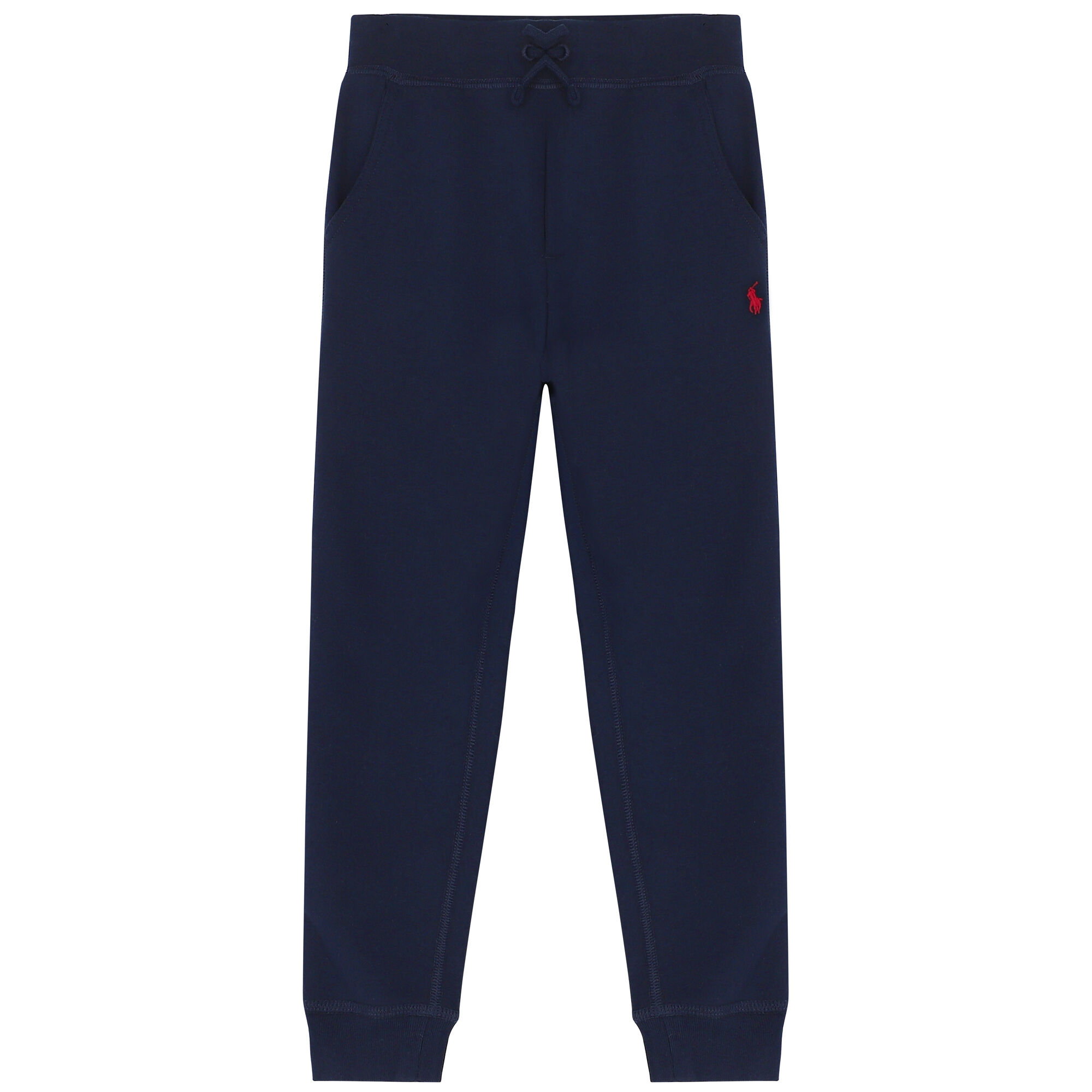 Ralph Lauren Boys Navy Logo Joggers Junior Couture UK