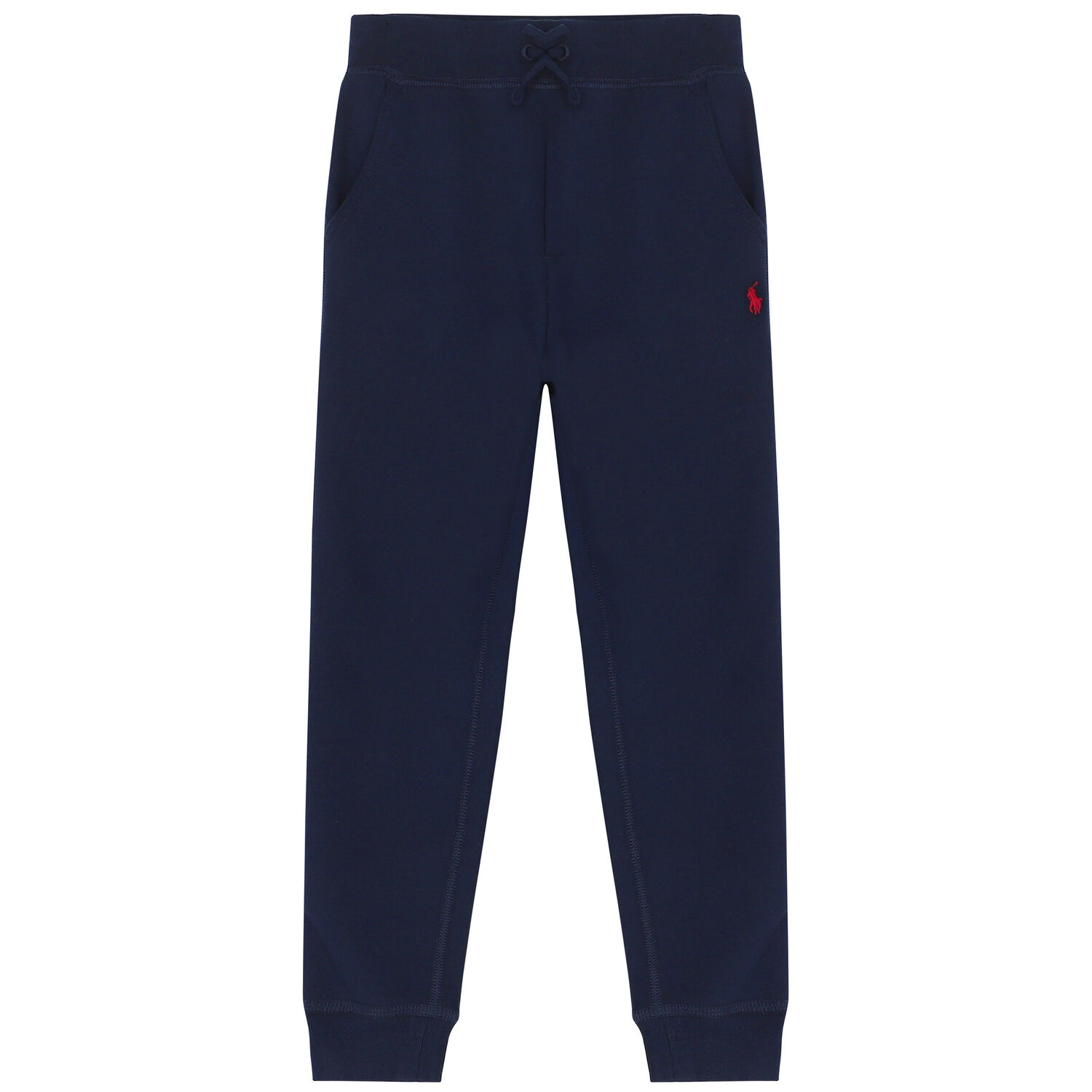 Boys Navy Logo Joggers, 2, hi-res