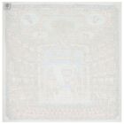 Ivory & Blue Ballet de Paris Baby Carr&eacute; Swaddle & Bib Gift Set, 1, hi-res