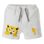 Younger Boys Grey Shorts, 1, hi-res