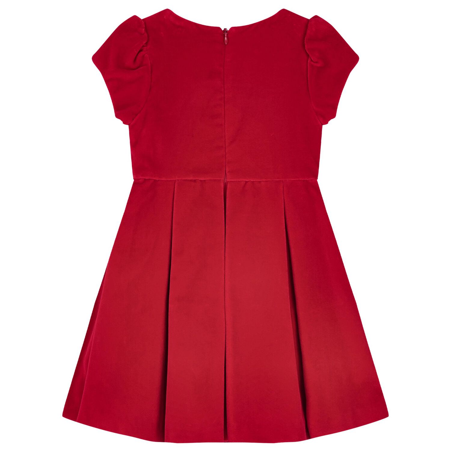 Girls Red Bow Dress, 1, hi-res image number null
