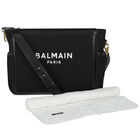 Black Logo Baby Changing Bag, 1, hi-res