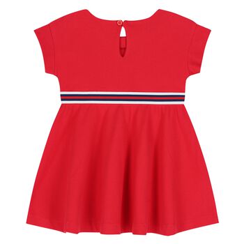 Younger Girls Red Heart Dress
