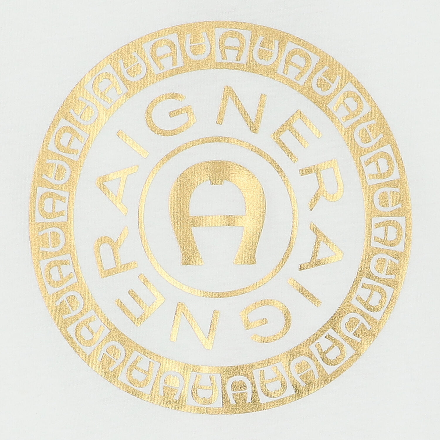 Boys White & Gold Logo T-Shirt, 1, hi-res image number null