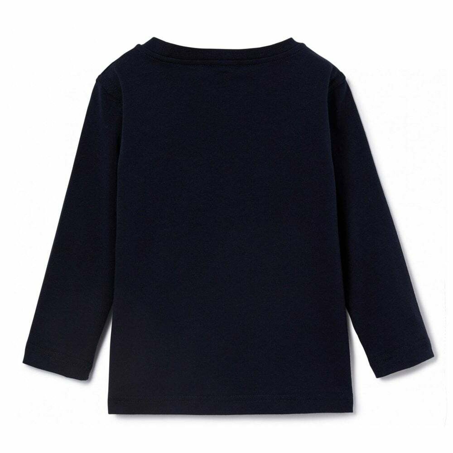Boys Navy Printed Long Sleeve Top, 1, hi-res image number null