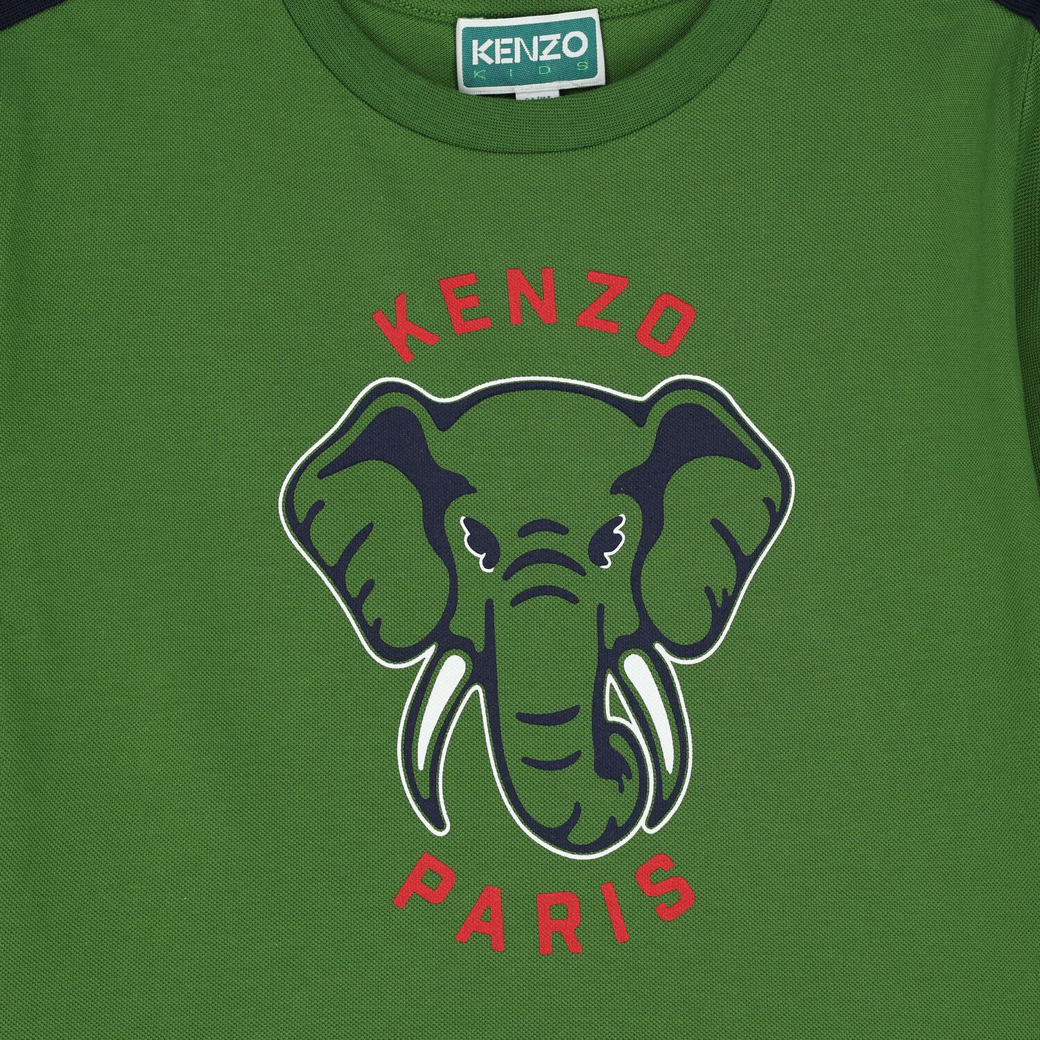 Green Elephant Logo T-Shirt, 1, hi-res