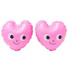 Girls Pink Poppy the Peach Inflatable Arm Bands, 1, hi-res