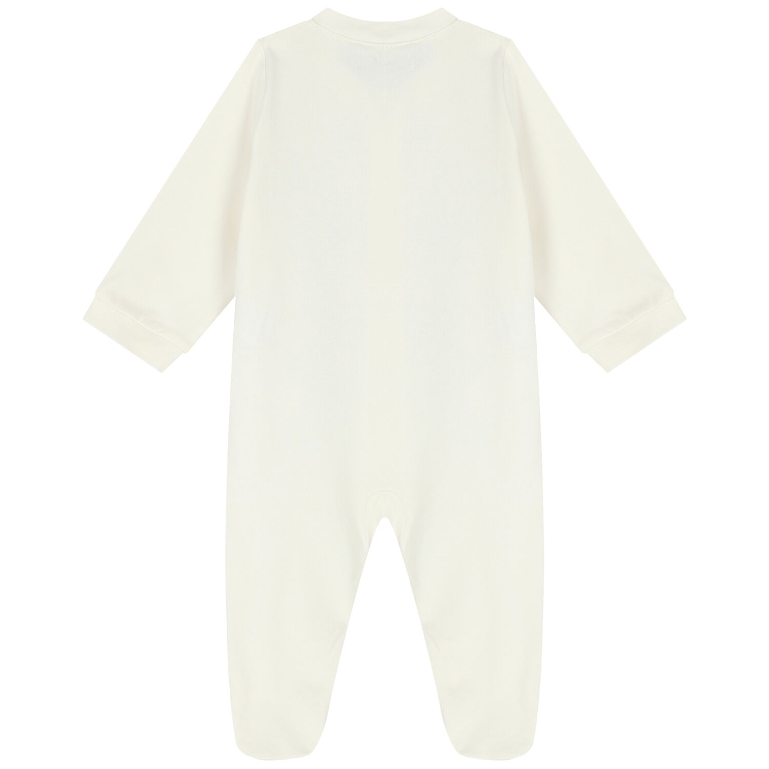 Ivory & Gold Logo Babygrow, 1, hi-res