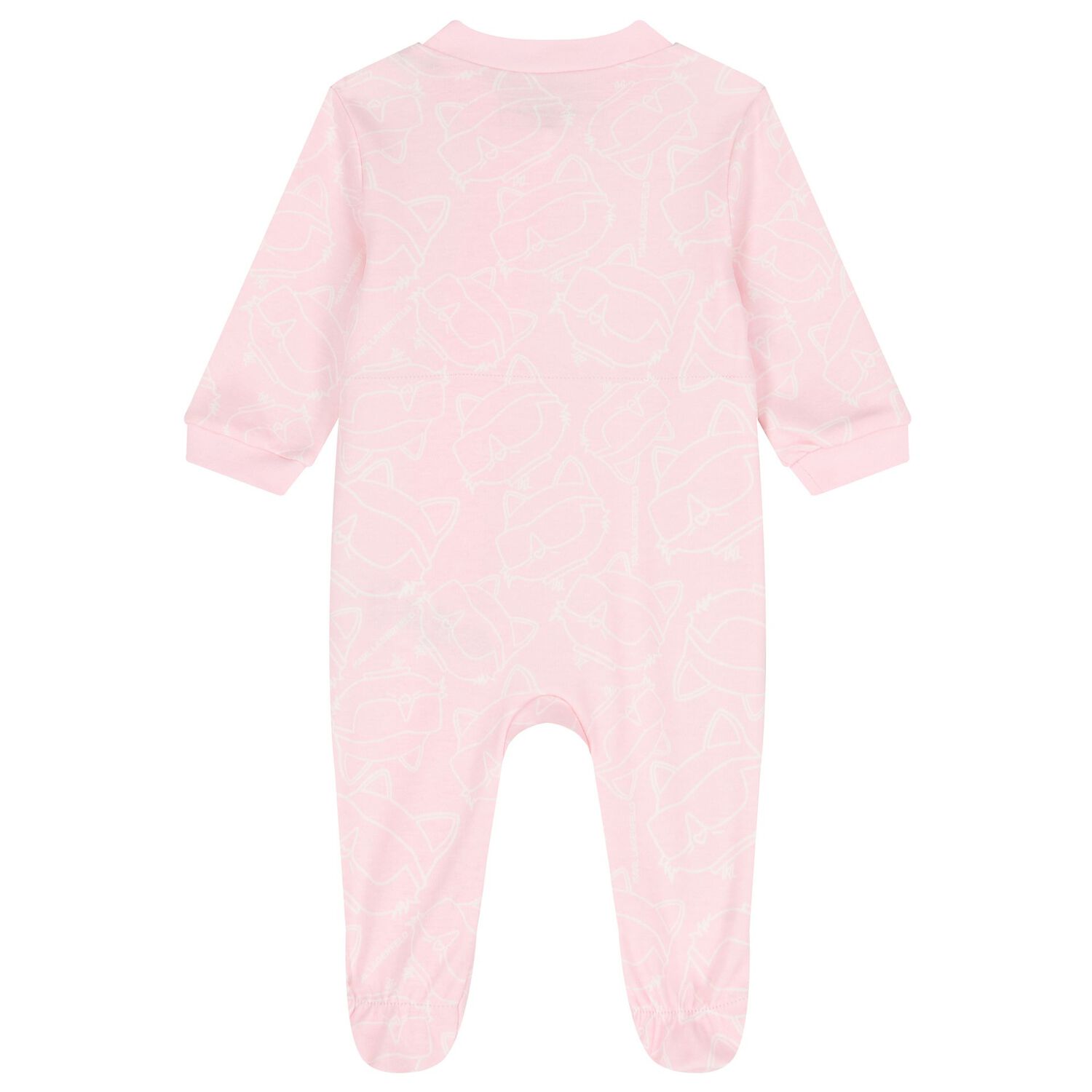 Baby Girls Pink Logo Babygrow Gift Set, 1, hi-res